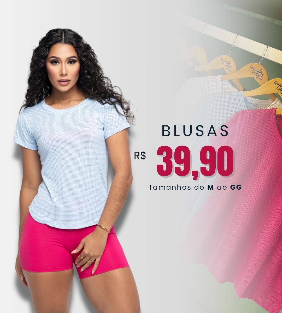 Blusa Fitness